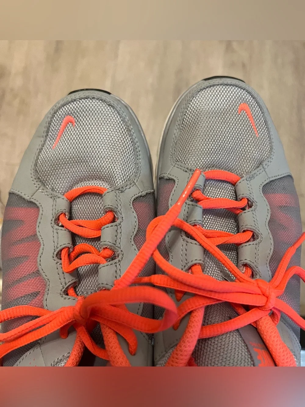 Nike Women’s Gray and Pink Training Sneakers